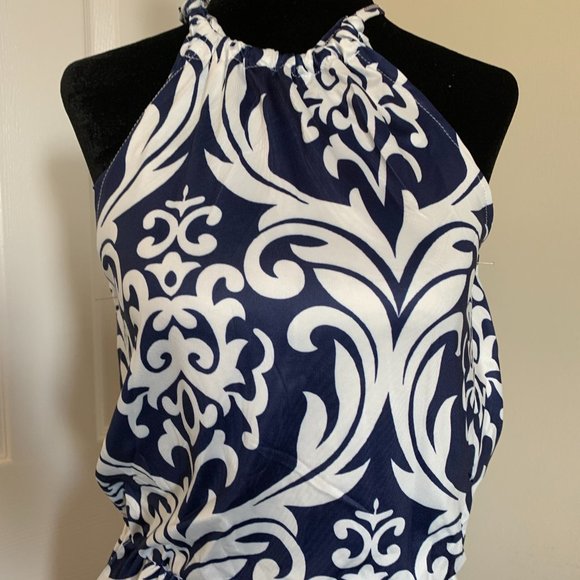 Boho Print Halter Romper - Picture 7 of 7